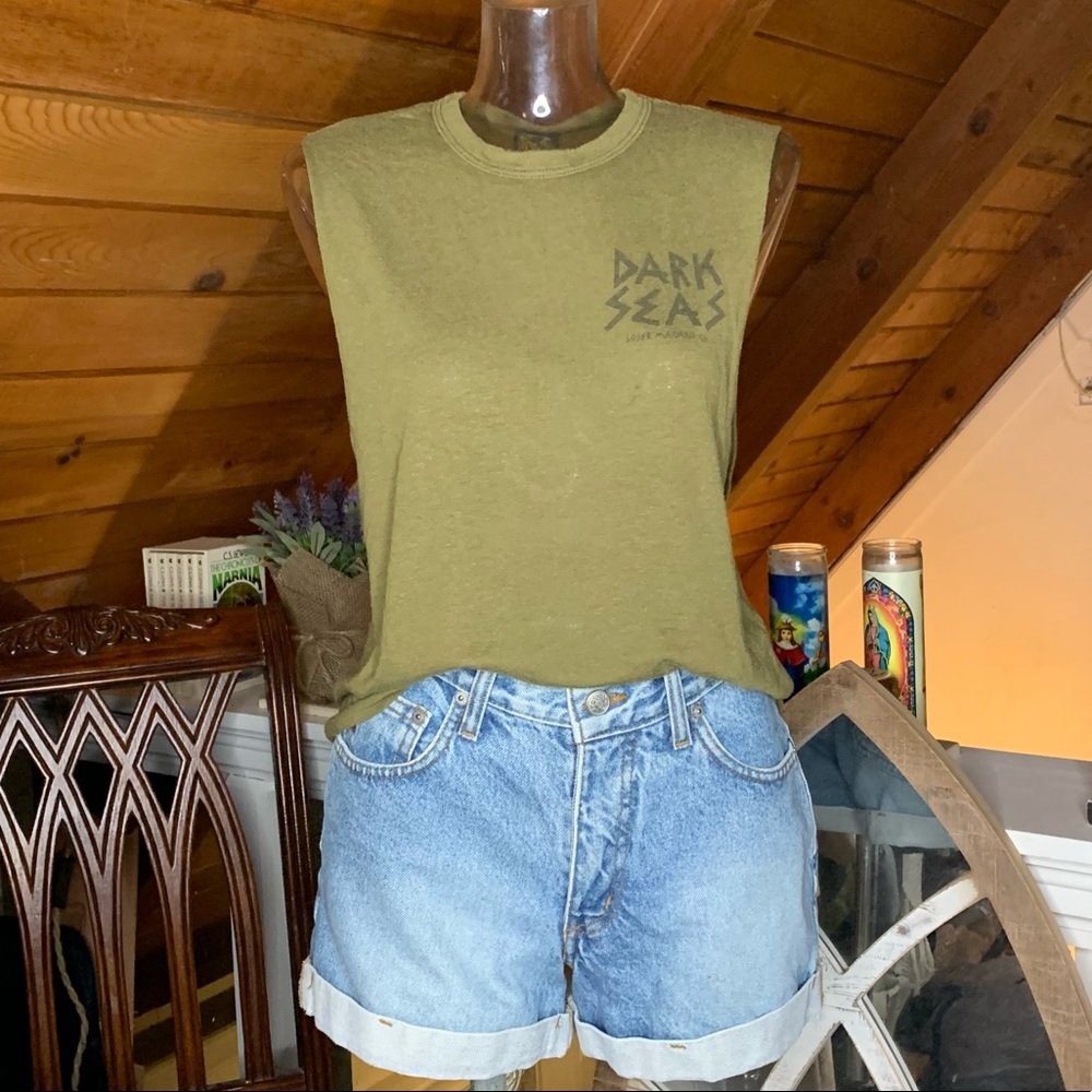 Dark Seas Rude Girl Cut Off Tank
